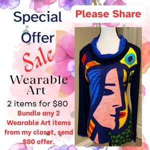 2/$80 Wearable Art Offer - Just Bundle & Offer!